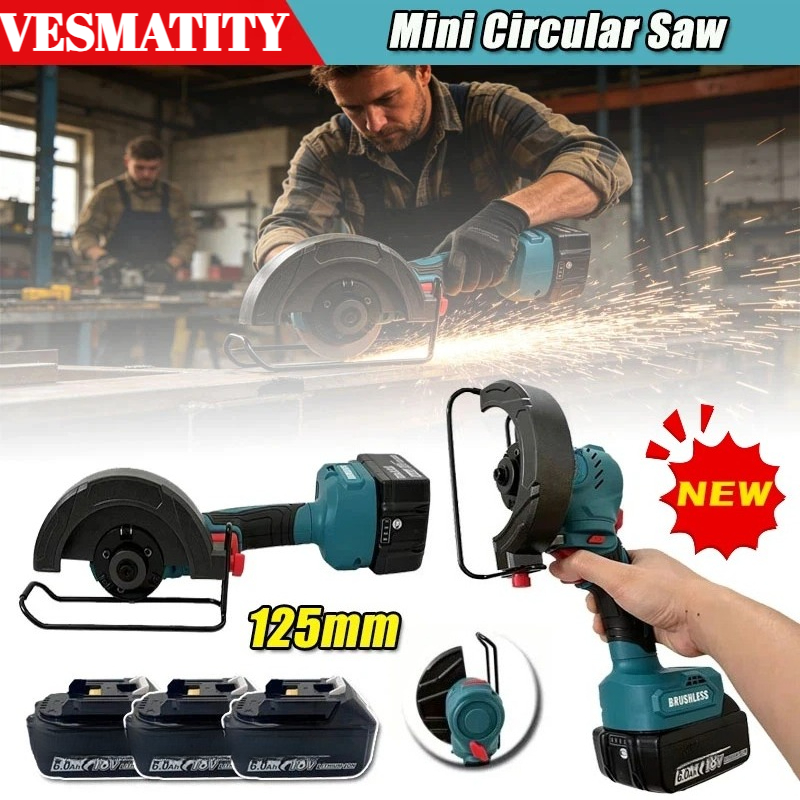 Power Tools Construction - 125mm Angle Grinder, Portable Power Cutting