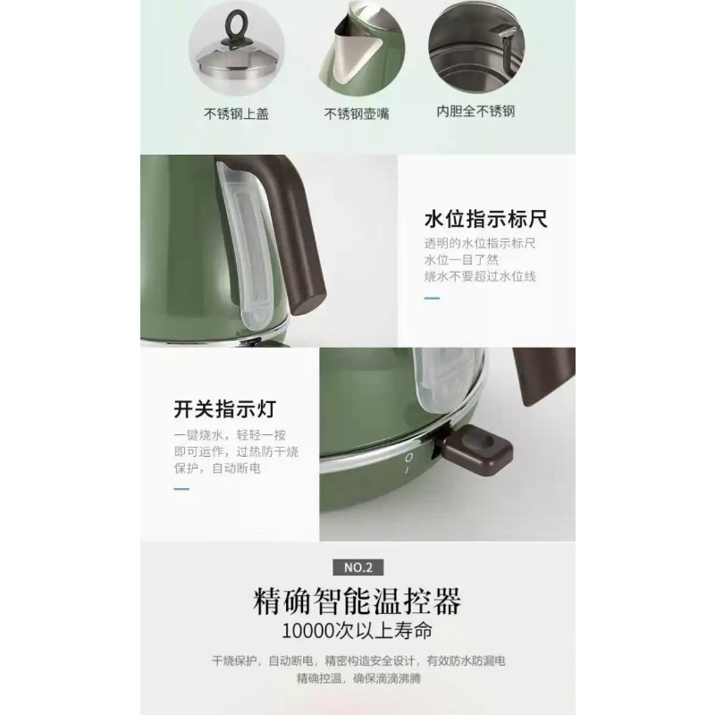 1.7L Retro 304 Stainless Steel - Power Tools Display review and price