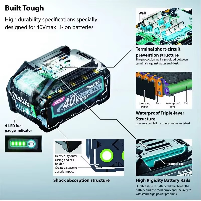 Genuine Makita 40V Max XGT BL4 - Makita Power Tools Xgt review and price