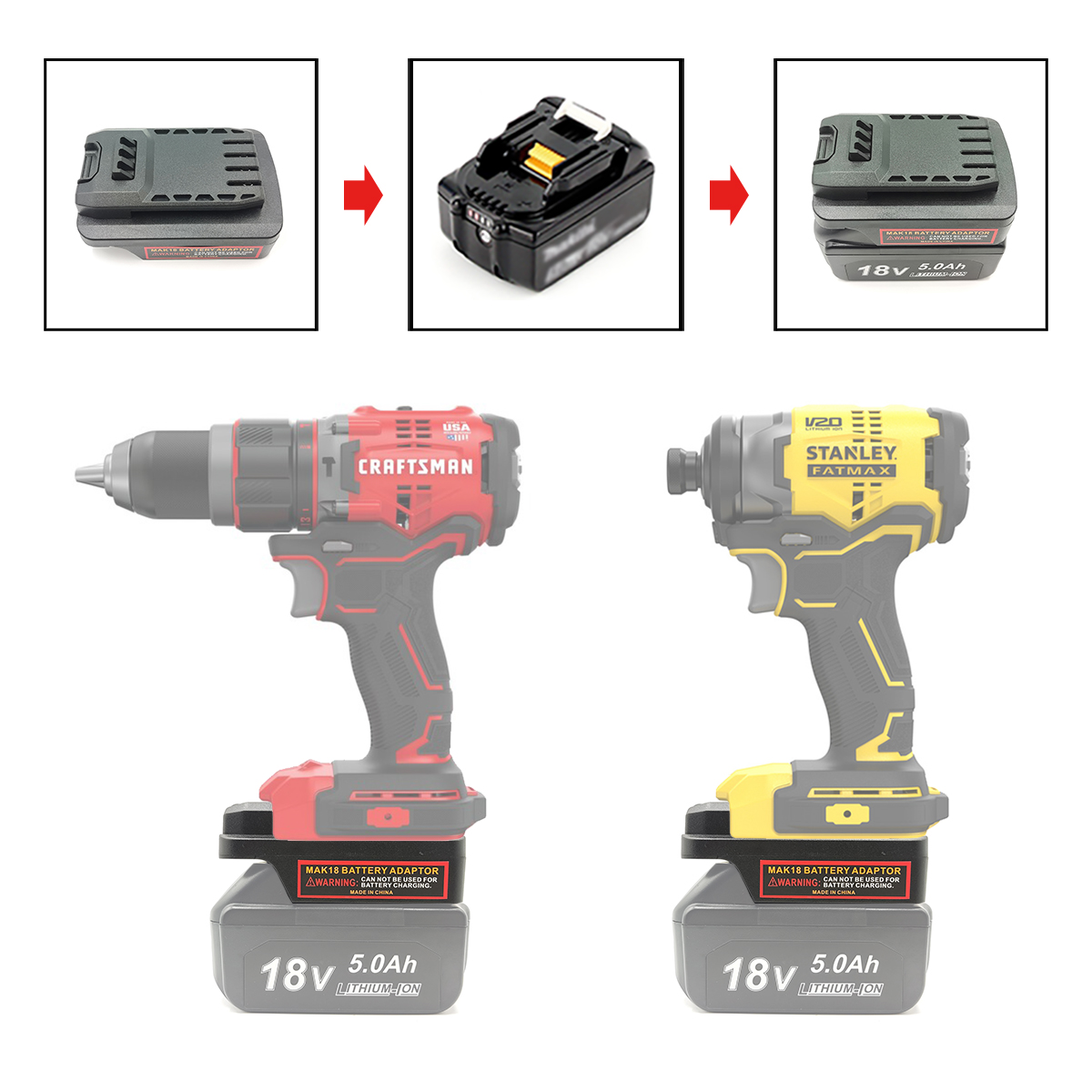 Battery Adapter Converter for  - Power Tools Stanley review and price