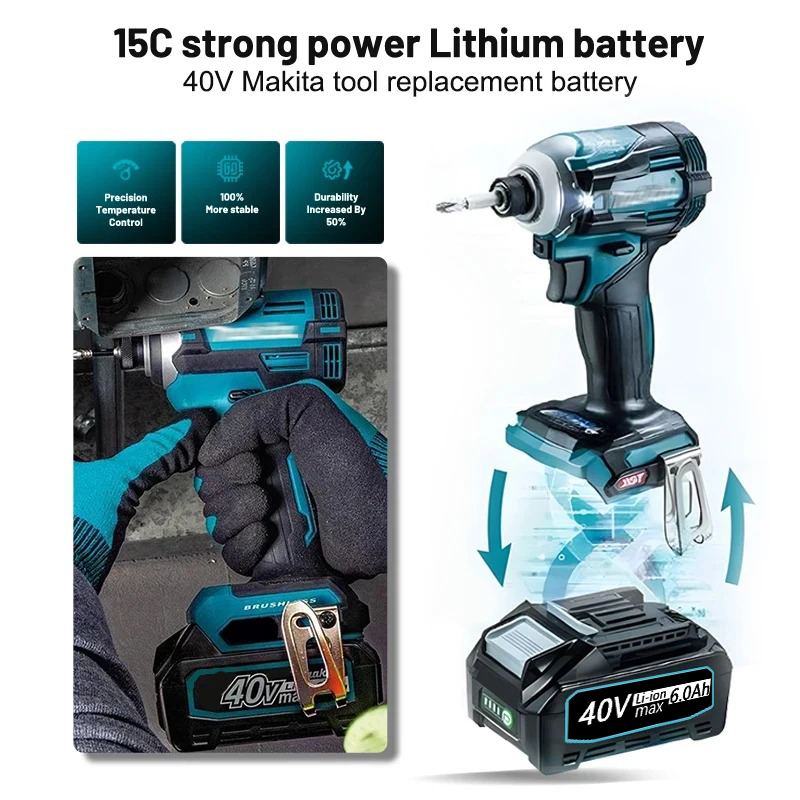 High quality 6.0Ah Li-ion repl - Makita Power Tools Xgt review and price