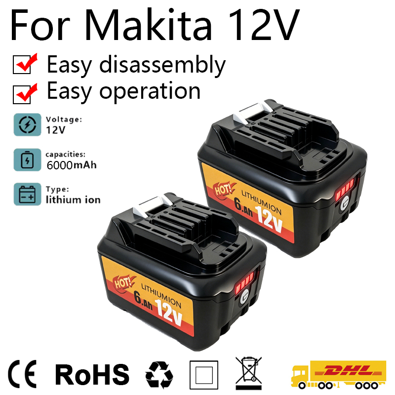 10.8V 12V 6A Rechargeable Repl - Makita Drill Hp1640 review and price