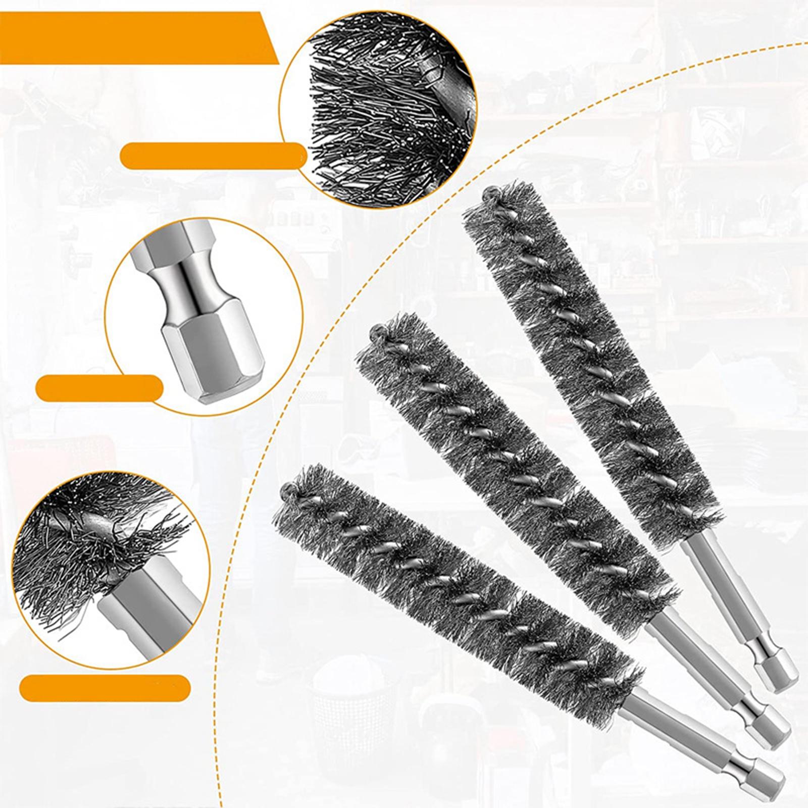 Tube Cleaning Wire Brush Set S - Power Tools Youtube review and price