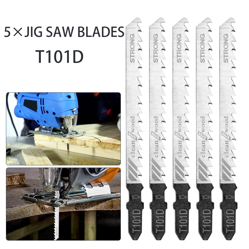 5pcs T101D 65MN Jag Saw Blades - Power Tools Youtube review and price