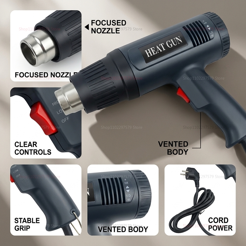 Hot Air Gun 220V Heat Gun 2000 - Heat Gun Variable review and price