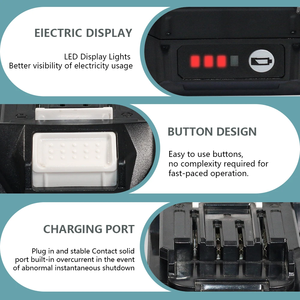 AERDU 40V 3000mAh for Makita 4 - Makita Power Tools Xgt review and price