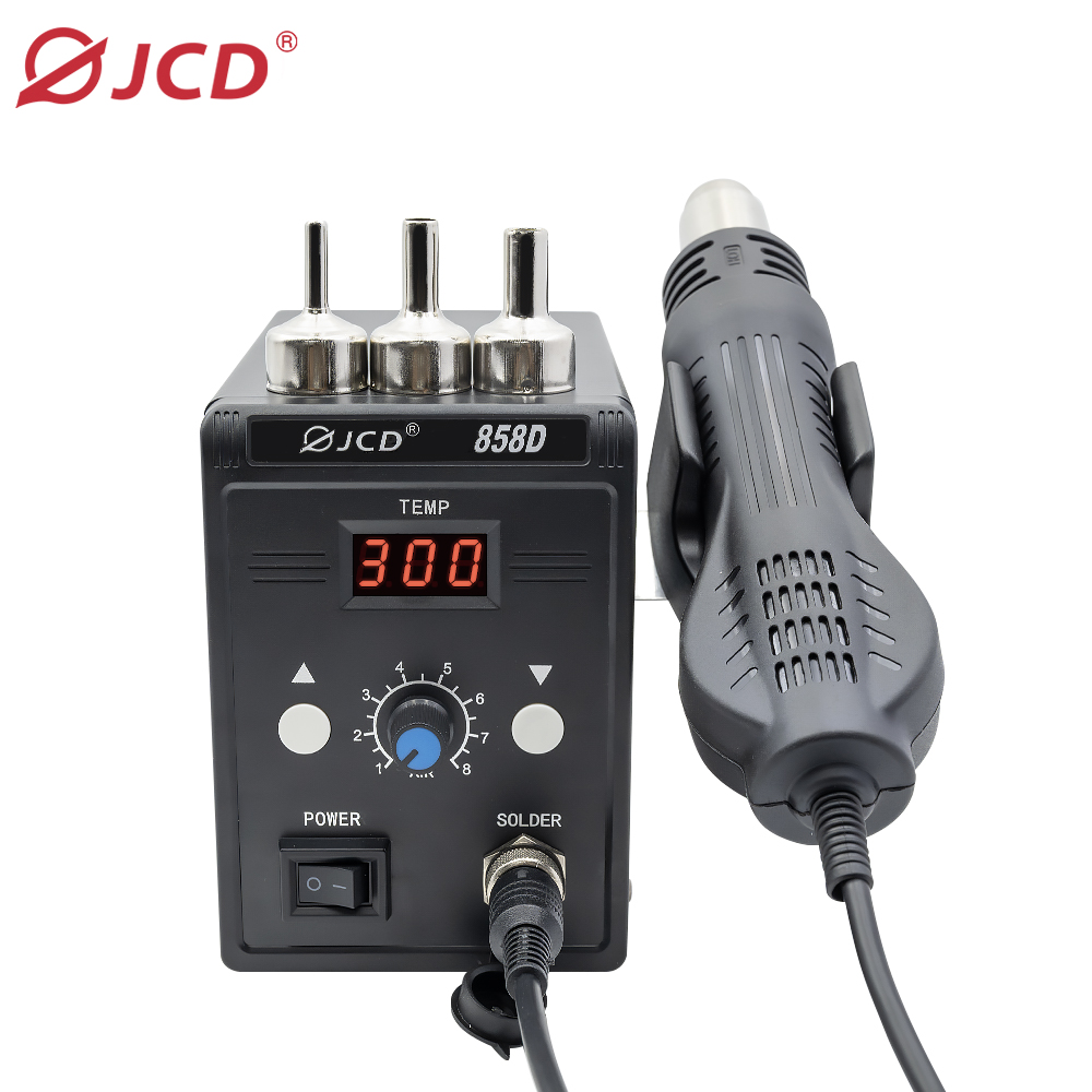 JCD Hot Air Gun 858D 700W BGA  - Heat Gun Variable review and price