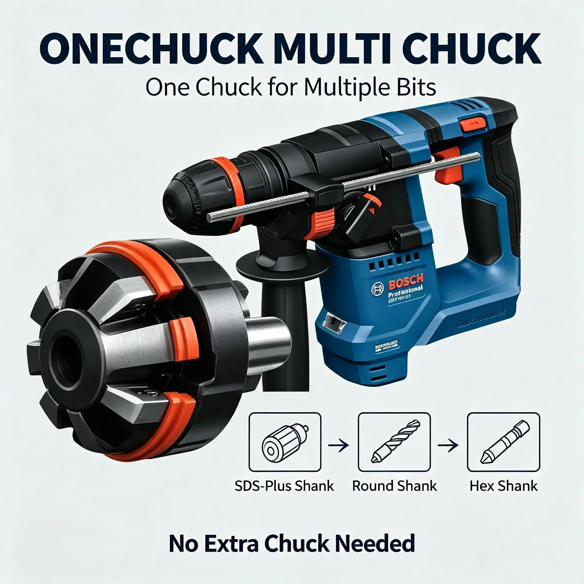 Bosch GBH 18V-18X Cordless Rot - Power Tools Hammer review and price